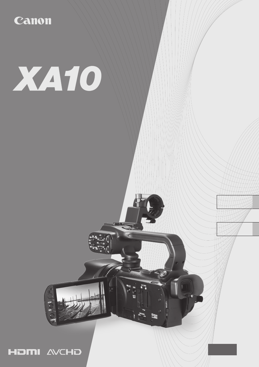 Bedienungsanleitung Canon XA 10 (Seite 1 von 198) (Deutsch)