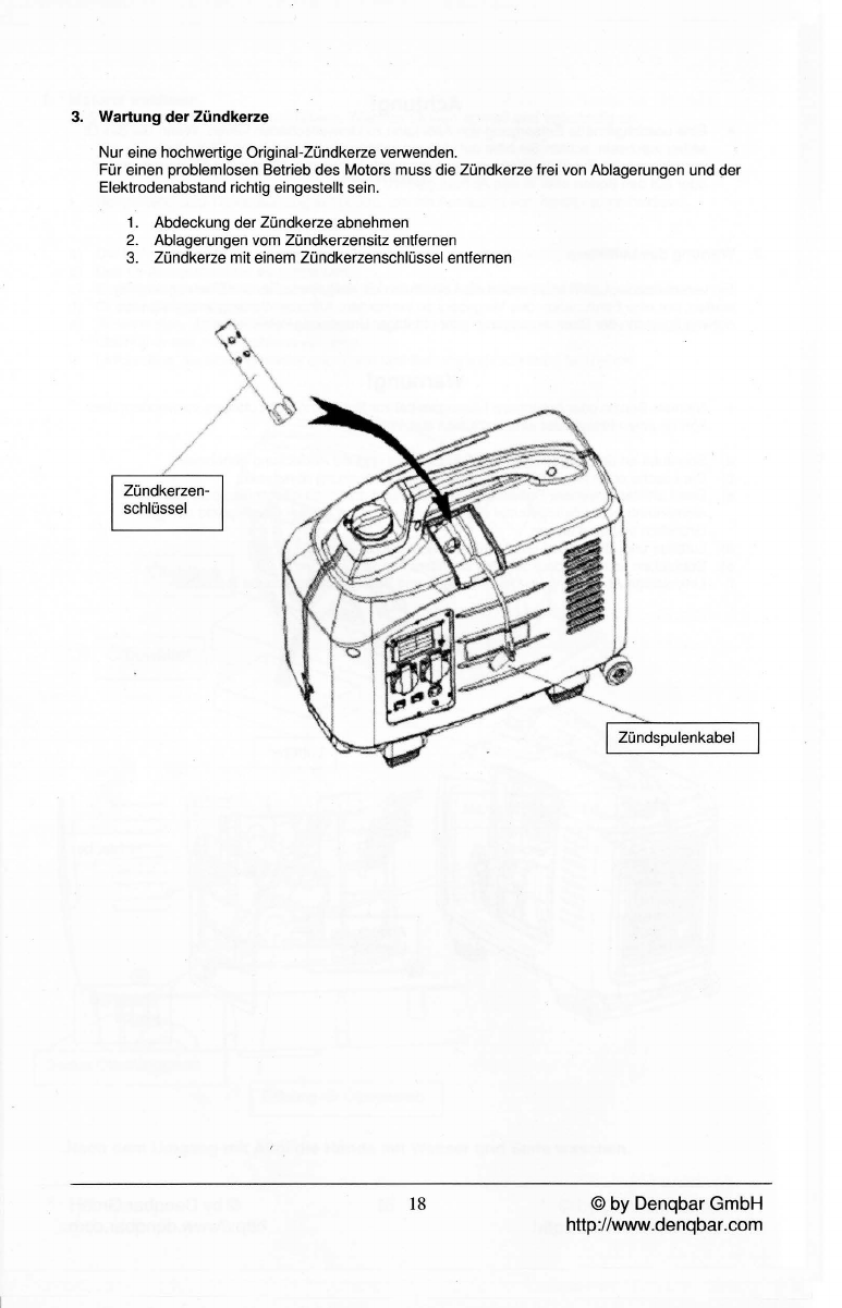 Bedienungsanleitung Denqbar DQ-2800 (Seite 20 von 21) (Deutsch)