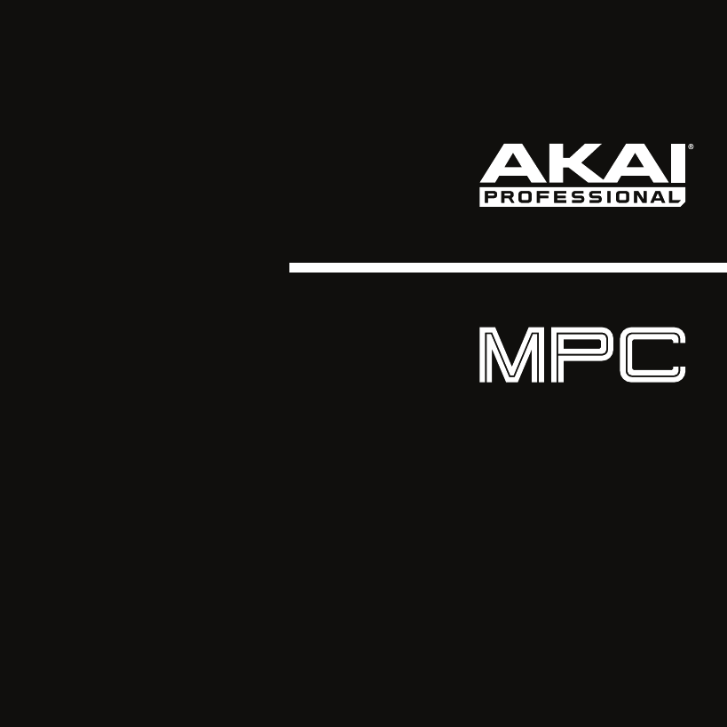 Bedienungsanleitung Akai Mpc Software Seite 1 Von 373 Englisch