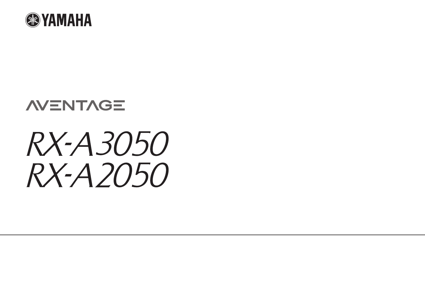 Bedienungsanleitung Yamaha RX-A2050 (Seite 1 von 193) (Englisch)
