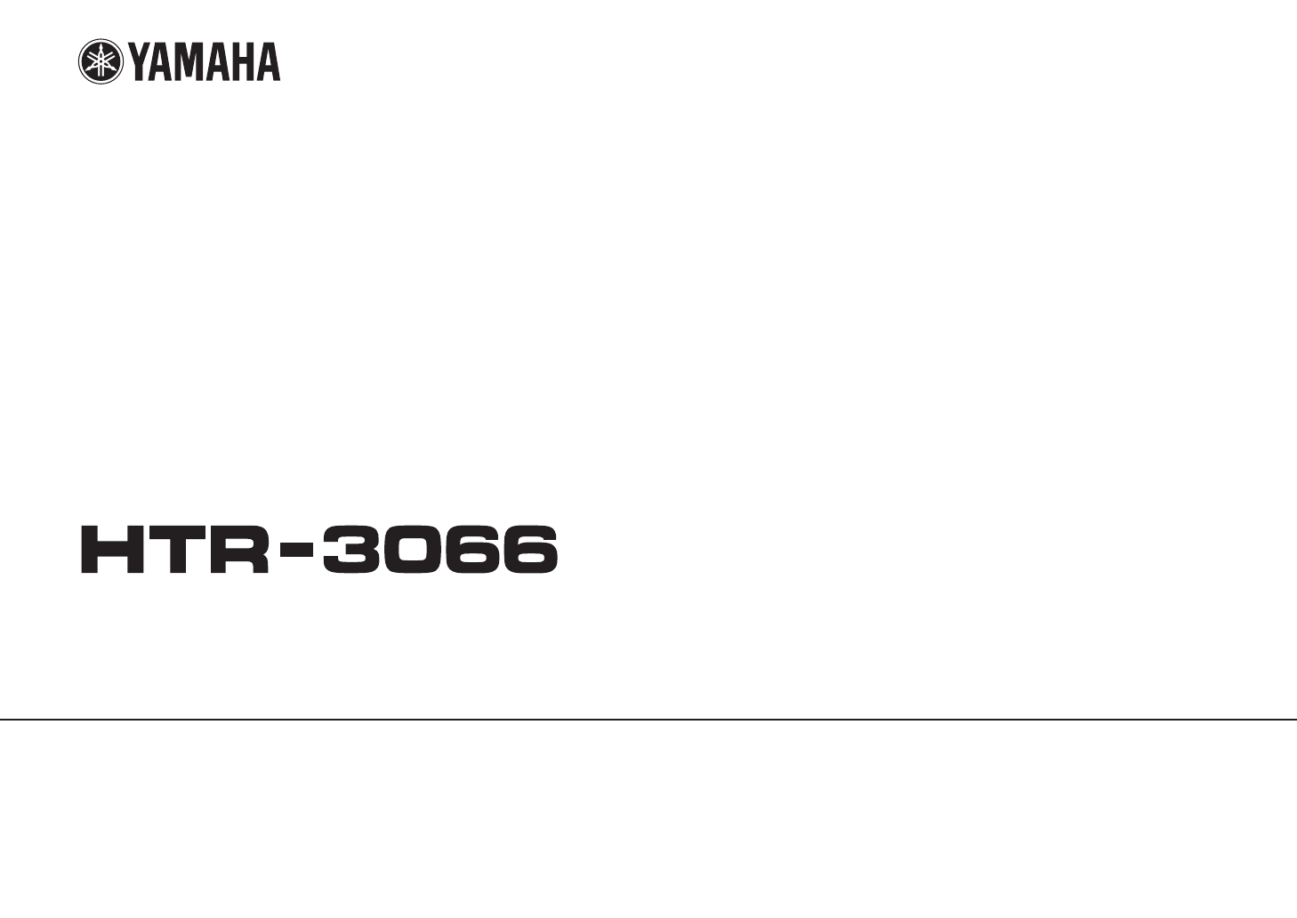 Bedienungsanleitung Yamaha HTR-3066 (Seite 1 von 84) (Deutsch)