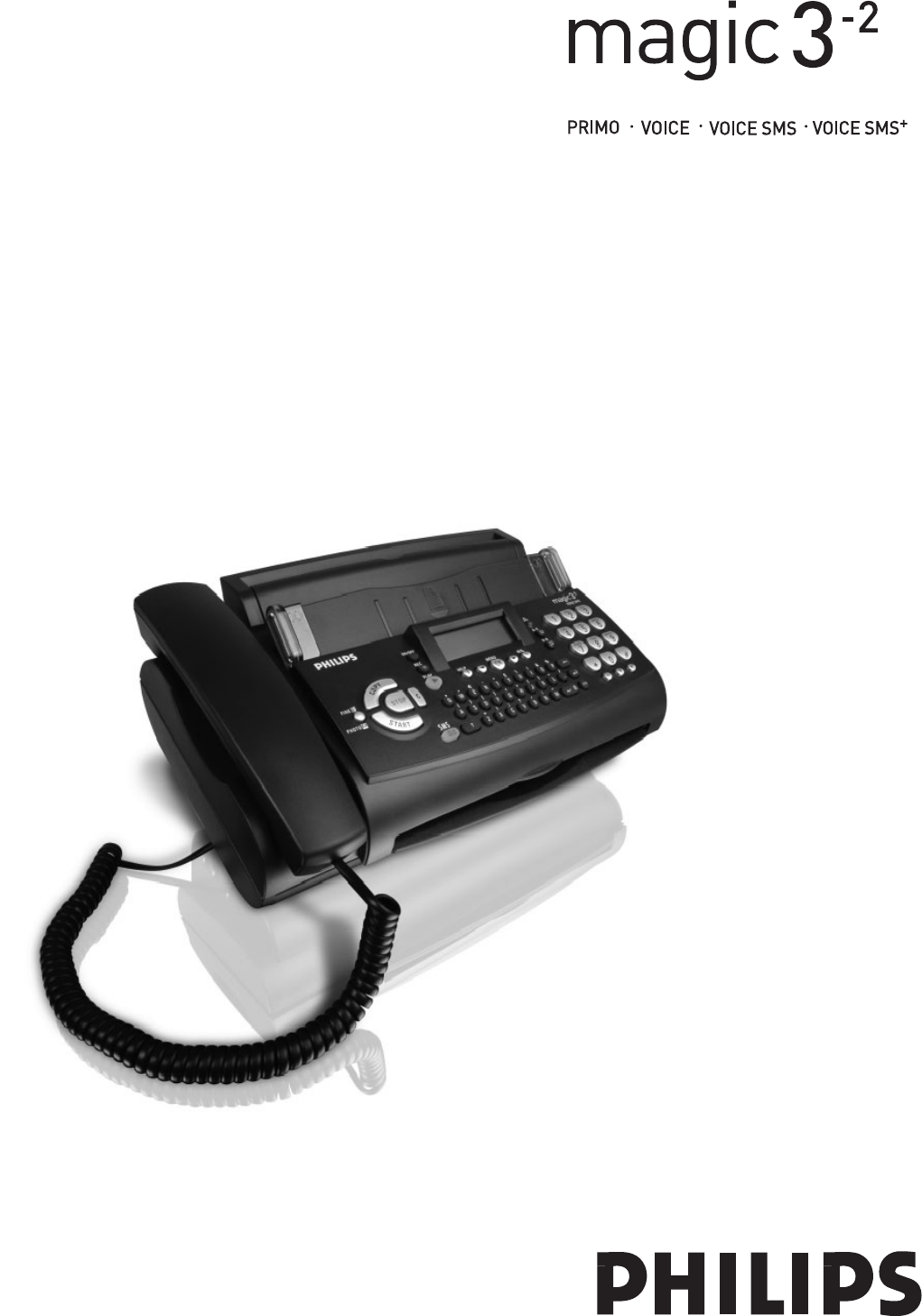 2x Thermo-Transfer-Rolle Alternativ für Philips Magic 3-2 Voice Dect SMS komp 