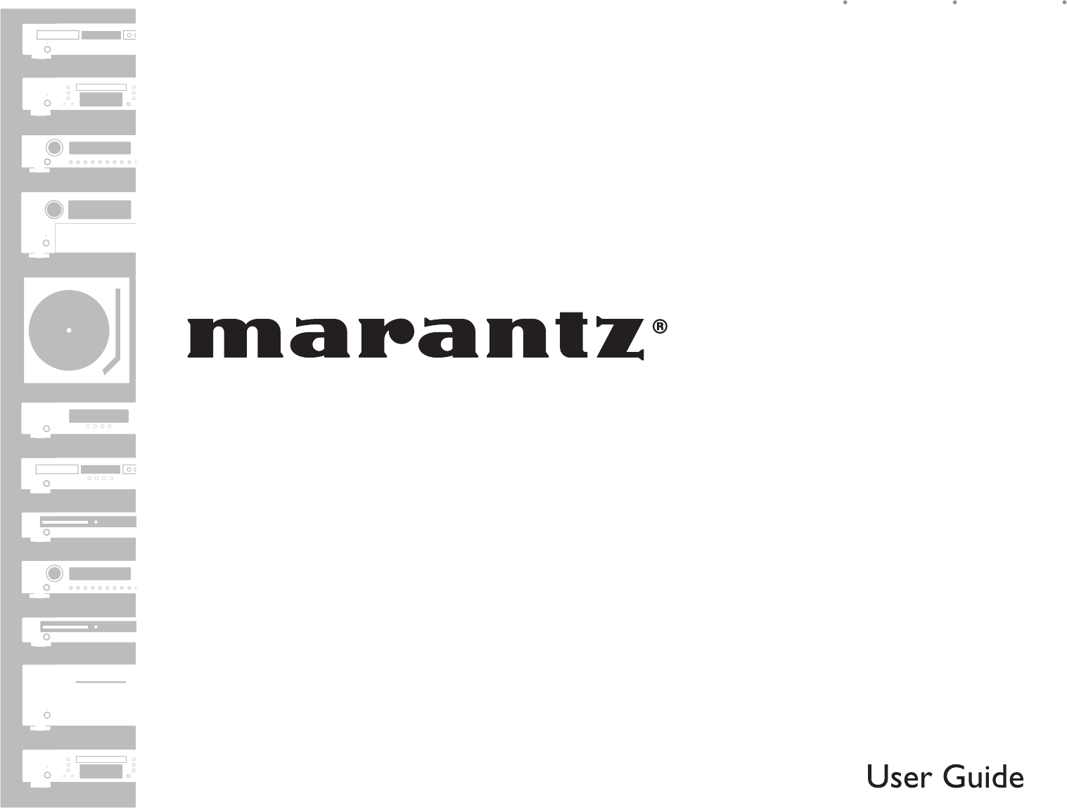 Marantz user manual Bedienungsanleitung für model 4000 englisch Copy 