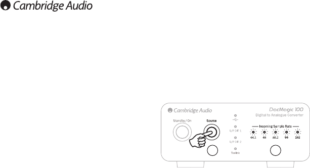 Cambridge Audio DacMagic 100 (Black) Stereo DAC with asynchronous
